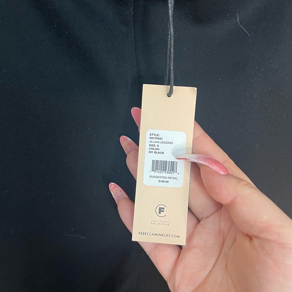 Rebecca Minkoff Jillian Leggings Black - Picture 6 of 8